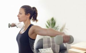 Exercícios na cadeira